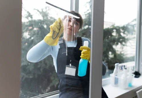 Nettoyage de vitres intérieures et extérieures à Chaussy